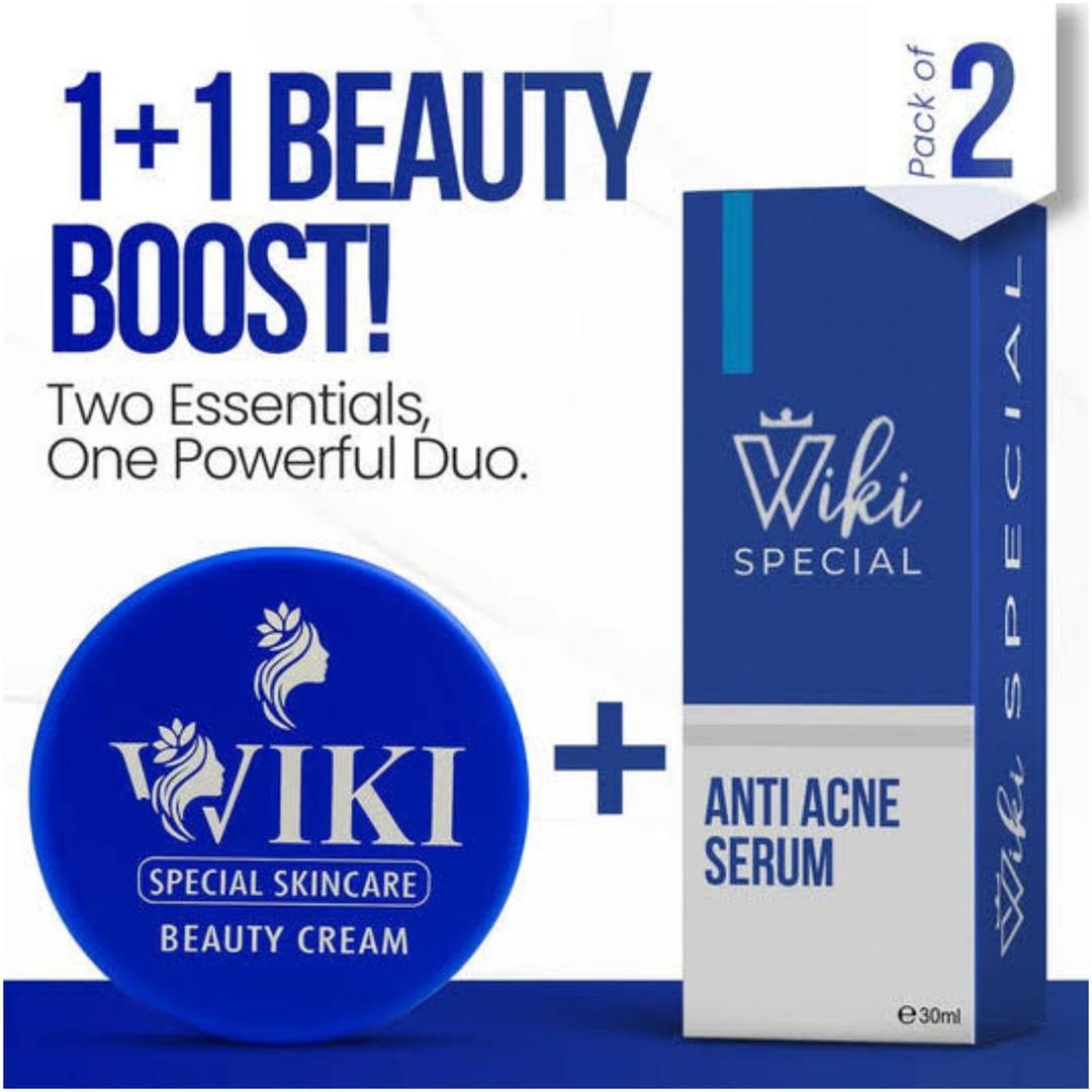 Wiki Cream and Serum Combo